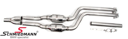 Exhaust system BMW E46 Schmiedmann M52/M54 300 CPSI EURO3D4