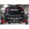 CatBack Audi S3 2.0T 8V Limousine PFL gedämpft ohne Ventil (Abgasanlage ab Kat)