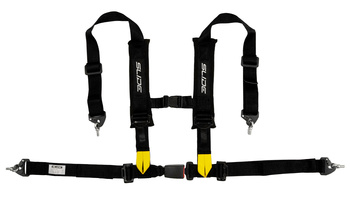 Cinture di sicurezza da corsa SLIDE V2 nero 4p 2" E4