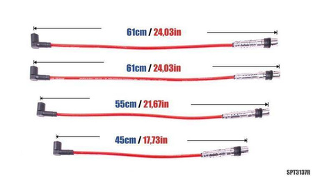 Zündkabel Audi A1 Volkswagen Polo 1.2TFSI 2010+ blau