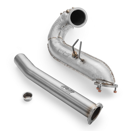 Kit-Downpipe Audi A4 S4/Avant Quattro/Avant 3.0 TDI mit OBD Katalysator und Schalldämpfer