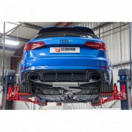 CatBack Audi RS3 8V Facelift non risonato Cat/GPF-back senza valvola (impianto di scarico)