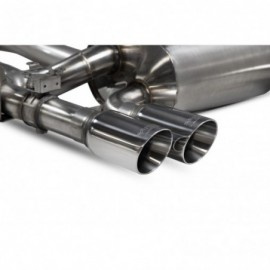 CatBack BMW F80 M3 non risonato con valvole elettroniche (impianto di scarico da catalizzatore)