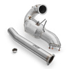 Downpipe kit Audi A7 Sportback 3.0 TDI with muffler and heat shield