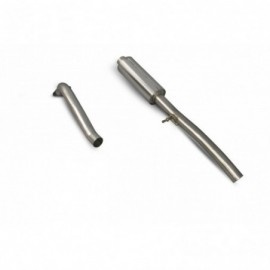 Upgrade silenziatore posteriore → cat-back Ford Mk7 Fiesta 1.0T EcoBoost (Standard Rear Valance Fit) risonato