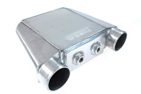 Intercooler Eau 250x220x115 3,5" 2x90°