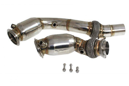 Downpipe BMW F82 F83 M4 S55 with Catalytic Converter