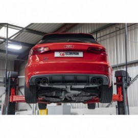 CatBack Audi S3 2.0T 8V (3 Door & Sportback) Facelift GPF Model Non-resonated Non-valved
