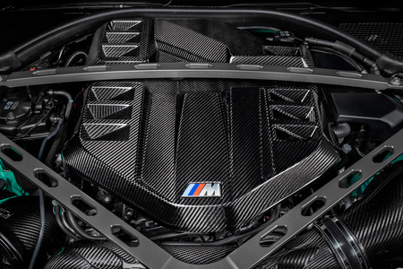Cubierta de motor BMW G8X M3 / M4 / CSL Carbono Brillante Eventuri
