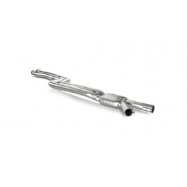 BMW M4 (F82, F83) Evolution Verbindungsrohrsatz (Titan) Akrapovic