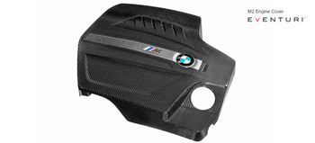 Cache moteur BMW F87 M2 Noir Carbone Eventuri