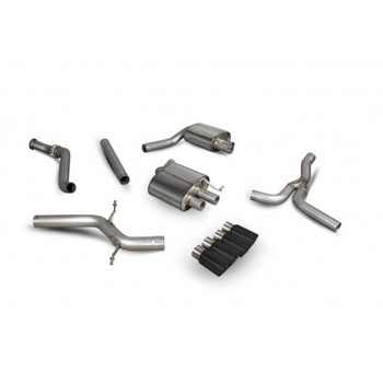 CatBack Audi A5 B8 2.0 TFSI non risonato (impianto di scarico da catalizzatore)