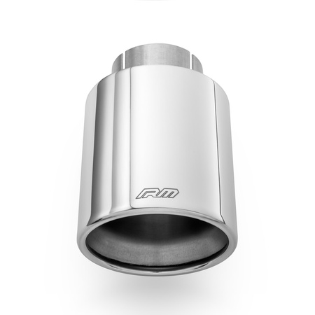 Straight polished stainless steel tip KPZP76/50DK