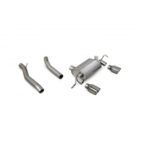 CatBack Audi TT MK1 Quattro 3.2 V6 no resonado (sistema de escape)