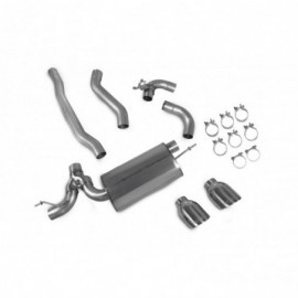 CatBack BMW 128ti F40 GPF-back with Electronic Valve