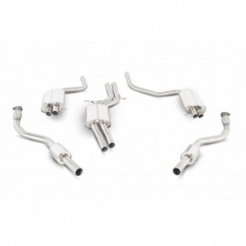 CatBack Audi RS4 B8 4.2 FSI Quattro Avant resonado con válvula activa (sistema de escape)