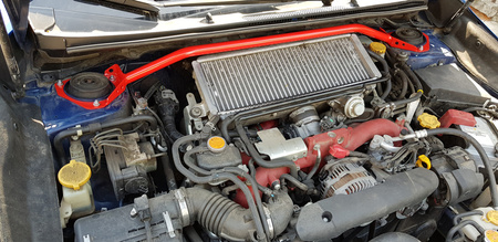 Barre anti-rapprochement Subaru Impreza IV 2015+ Noir