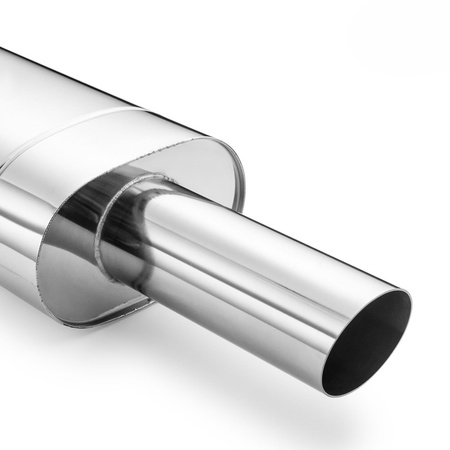 Silenziatore ellittico universale E209 90C 50 con incisione