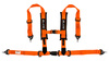 Rennsicherheitsgurte SLIDE V2 orange 4p 2" E4