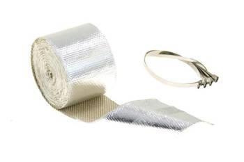 Hitzeschutzband Aluminium 5m + Schellen Set