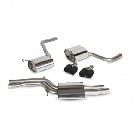 Half System Audi S4 3.0 TFSI V6 Quattro & Avant B8/B8.5 gedämpft (Abgasanlage Teilsystem)