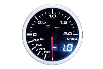 Manomètre 60mm Turbo Depo Dual