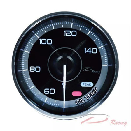 Anzeige 60mm Öltemperatur Depo F1 WP