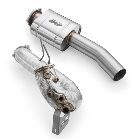 Kit-Downpipe Audi A4 S4/Avant Quattro/Avant 3.0 TDI mit EURO 6 Katalysator und Mittelstück