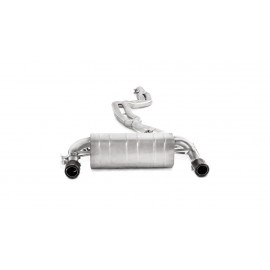 BMW 340i (F30, F31) Evolution Line Edelstahl Akrapovic