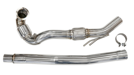 Downpipe Audi A3 S3 TTS Seat Leon Skoda Octavia VW Golf 7R 2.0 TFSI with Catalytic Converter