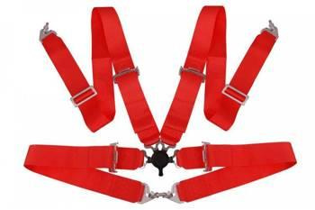 Racing harness 4-point 3" red – Quick