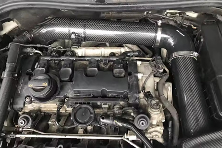 Sistema de admisión VW Golf 6R 2.0T EA113 MK5 GTI Carbono SLIDE