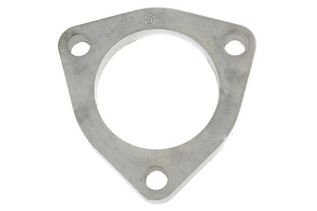 Auspuffverbinder Flansch 51mm 3 Schrauben