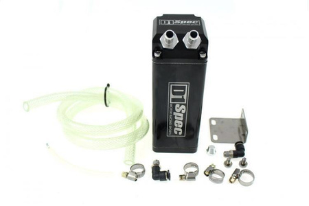 Vaschetta Recupero Olio 15mm Nera Quadrata D1Spec