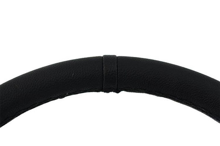 SLIDE steering wheel 350 mm leather black - 90 mm offset 