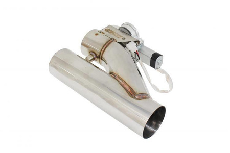Valvola di scarico elettrica Y-Pipe 2.5" (63 mm) kit con telecomando