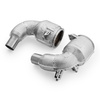 Downpipe Porsche 911 992 Turbo/Turbo S con catalizador MS y protector térmico