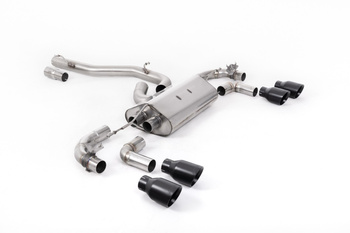 Cat-back Volkswagen Golf MK7.5 R 2.0 TSI 300PS ( GPF Equipped Models Only ) - 80mm Race Systems 2019 - 2022 ( Louder ) Milltek Sport