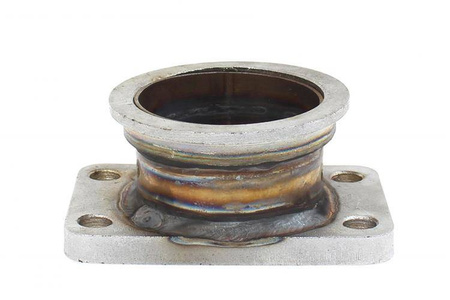 Turbo Flansch T3 auf 2,5" V-Band Edelstahl