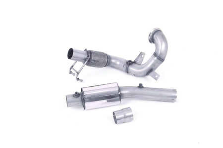 Large-bore Downpipe and De-cat Volkswagen Polo GTI 2.0 TSI ( AW 5 Door inc Facelift Models ) - GPF/OPF Models Only 2019 - 2025 Milltek Sport