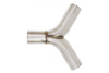 Exhaust Y-Pipe 120° 63/63mm 304SS
