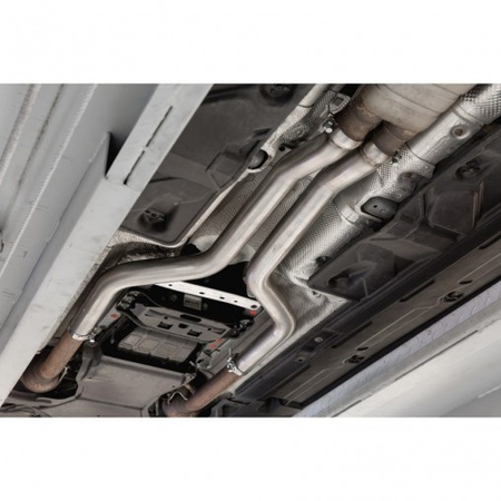 Section décatalysée (Katalysatorersatzrohr) Mercedes-Benz C63 AMG W204 (Sekundärsystem)