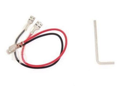 Volante deportivo PRO 350 mm cuero negro – offset 0 mm  