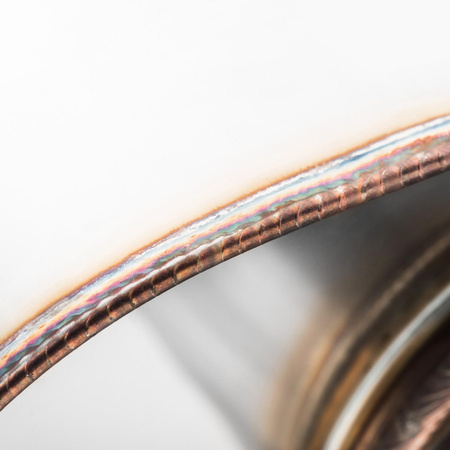 Sportauspuff E005 Elliptisch – Ohne Prägung, Universal, Edelstahl T304