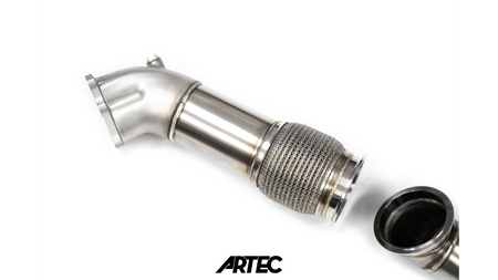 Nissan RB25 4" A 3.5" Downpipe De Fundición + Tubo Mild