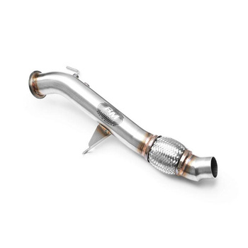Downpipe BMW E90 E91 318d 320d M47N2 uscita 55 mm