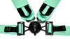 Racing seat belts SLIDE V2 Quick mint 4p 3"