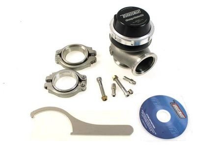 Wastegate Turbosmart 40mm 1,0 Bar Comp-Gate Nero esterno V-Band