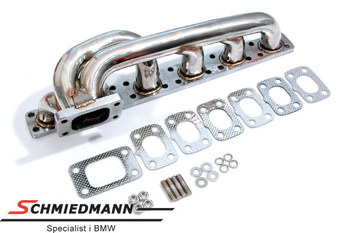 Collecteur d’échappement turbo BMW E36 E34 M50 M52 Schmiedmann – Acier inoxydable