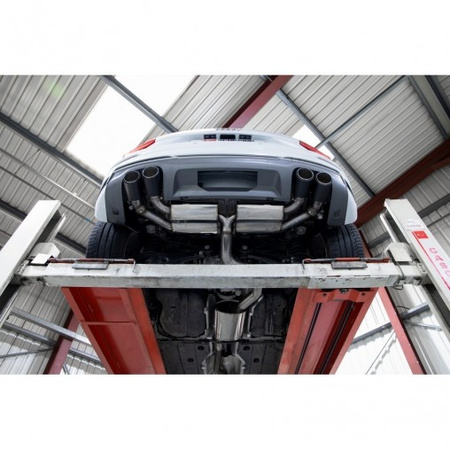 CatBack Audi SQ2 risonato con valvole elettroniche (impianto di scarico da catalizzatore)